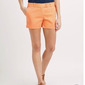 Vineyard Vines Double Button Orange Shorts